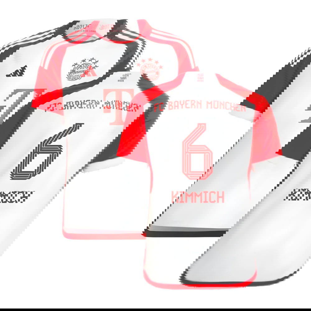2023-2024 Bayern Munich Home Shirt (Kids) (Kimmich 6)
