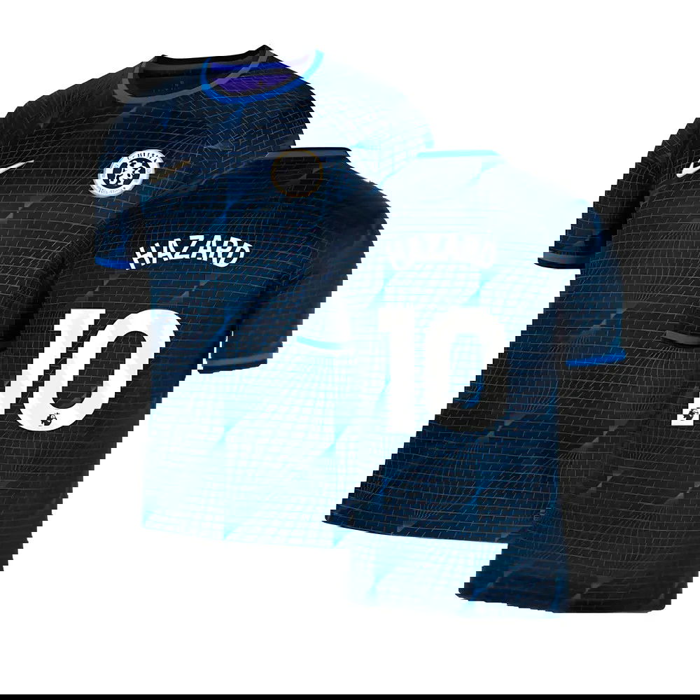 2023-2024 Chelsea Away Football Shirt (HAZARD 10)