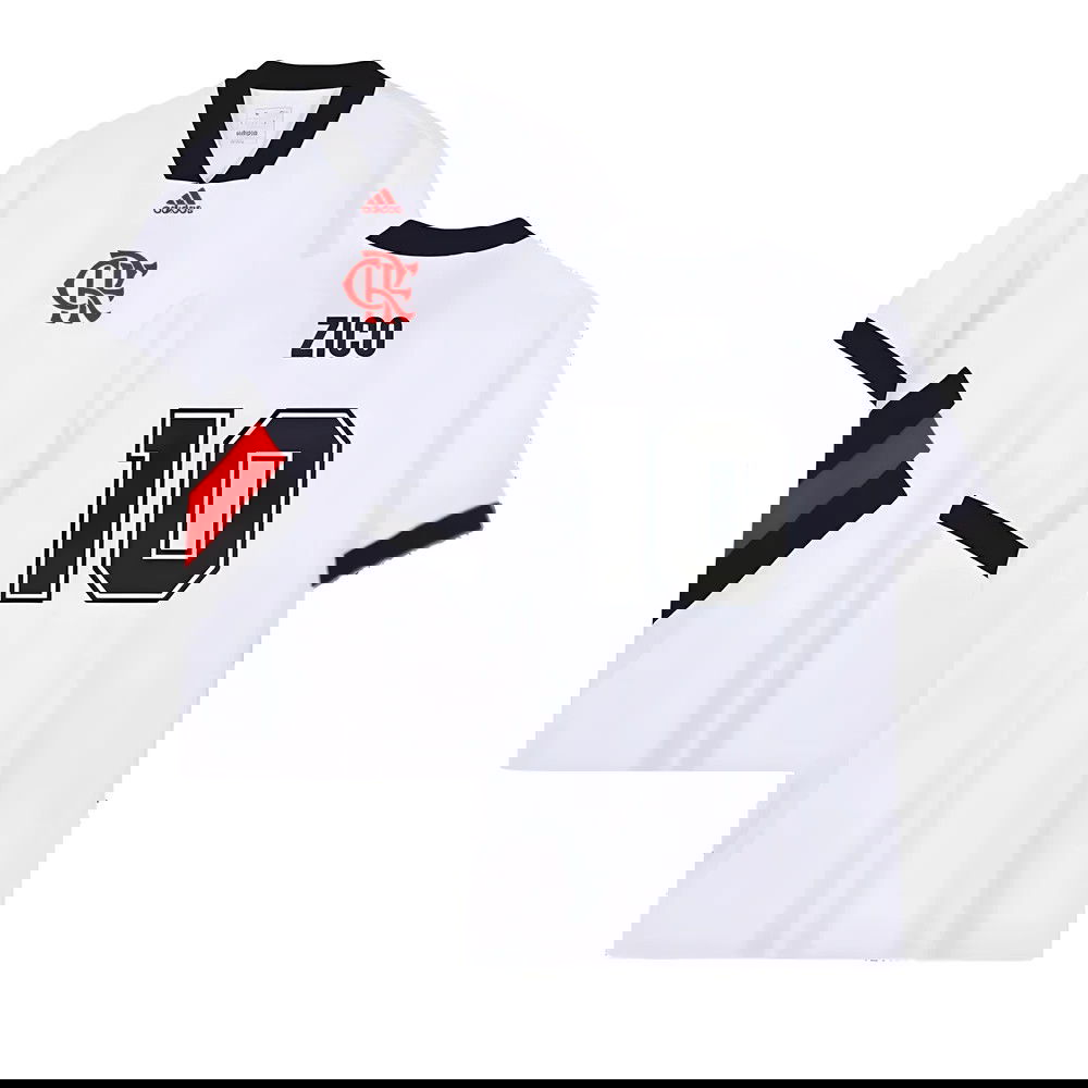 2023-2024 Flamengo Icon Jersey (White) (Zico 10)