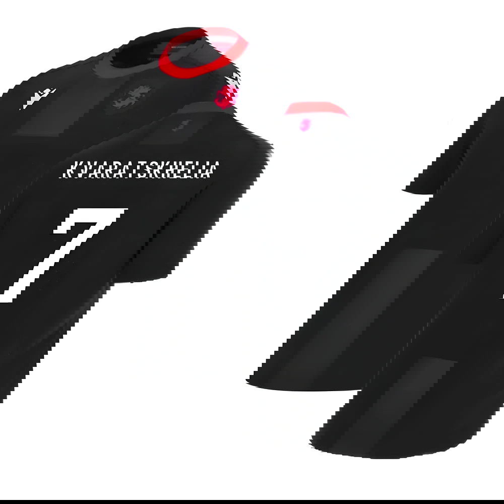 2023-2024 Georgia Away Shirt (KVARATSKHELIA 7)