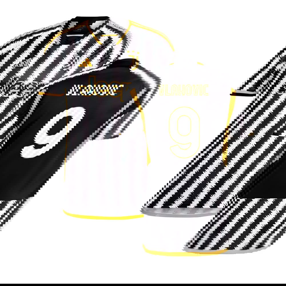 2023-2024 Juventus Home Shirt (VLAHOVIC 9)