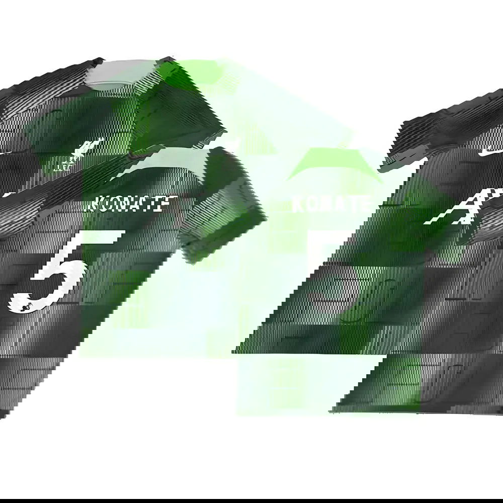 2023-2024 Liverpool Academy Pre-Match Shirt (Green) - Kids (Konate 5)