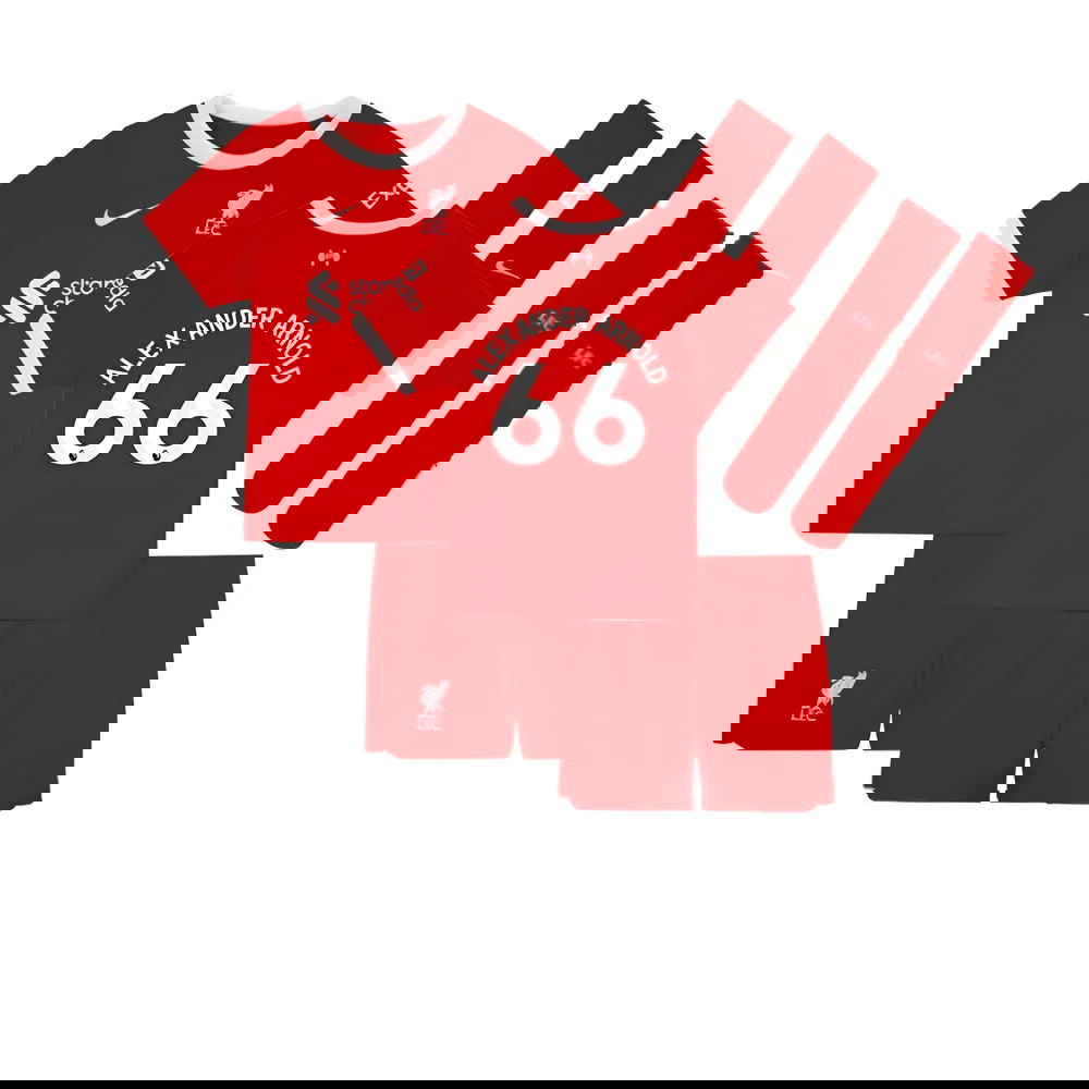 2023-2024 Liverpool Home Little Boys Mini Kit (Alexander Arnold 66)