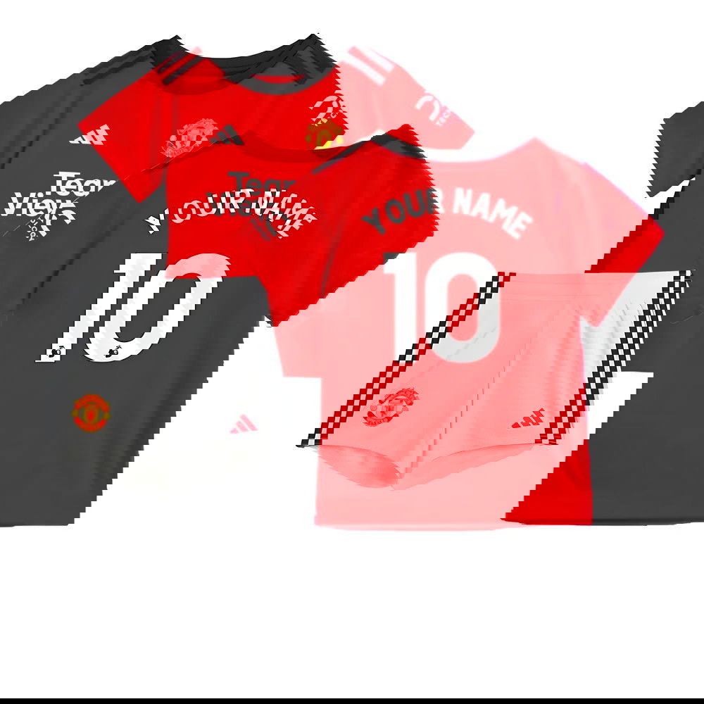 2023-2024 Man Utd Home Baby Kit (Your Name)