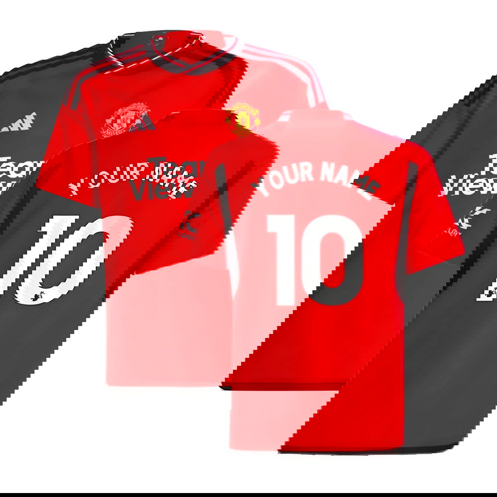2023-2024 Man Utd Home Shirt (Kids) (Your Name)