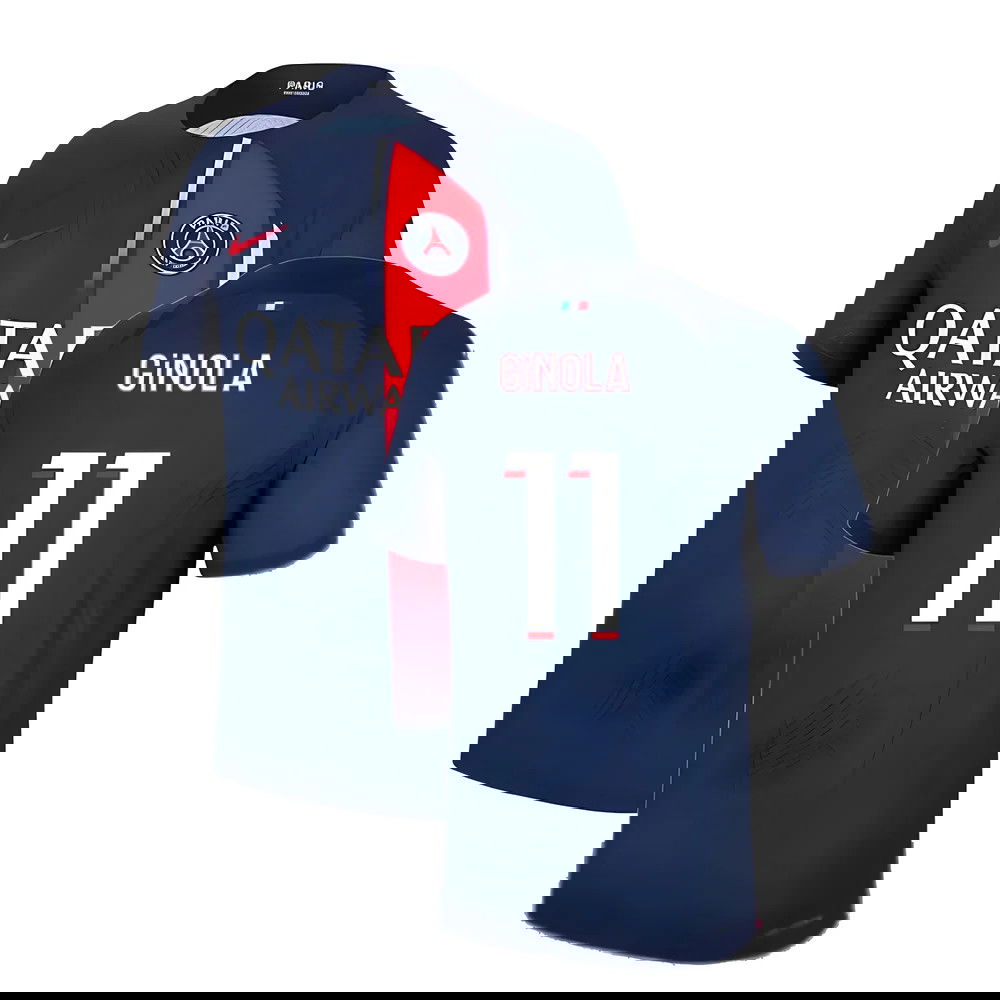 2023-2024 PSG Home Shirt (Ginola 11)
