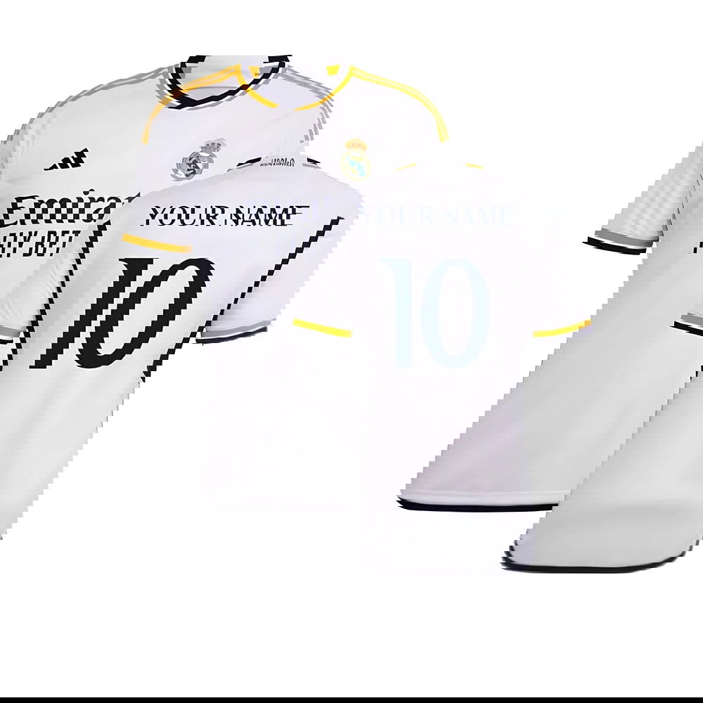 2023-2024 Real Madrid Home Shirt (Your Name)