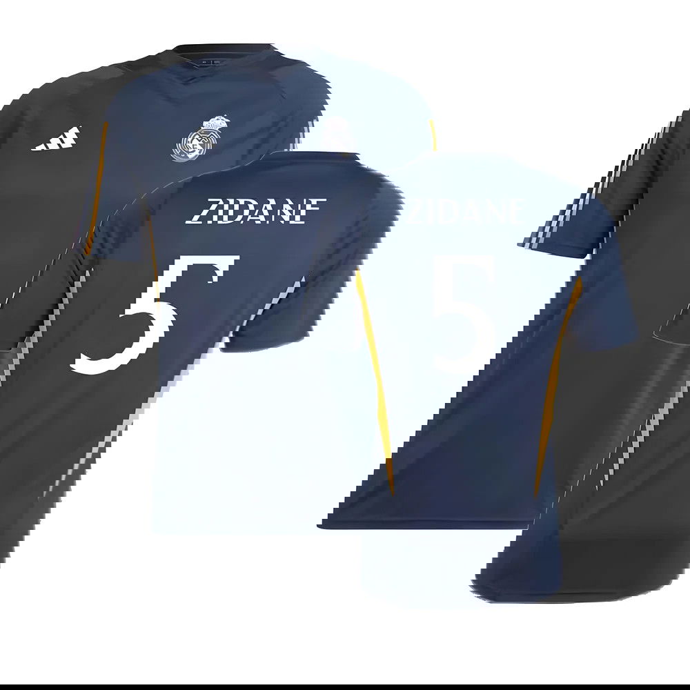 2023-2024 Real Madrid Training Shirt (Legend Ink) (Zidane 5)