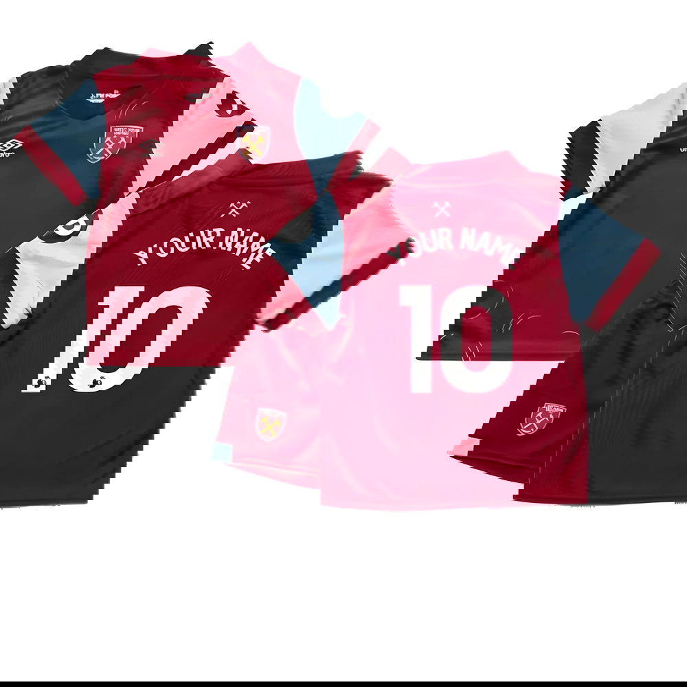 2023-2024 West Ham Home Baby Kit (Your Name)