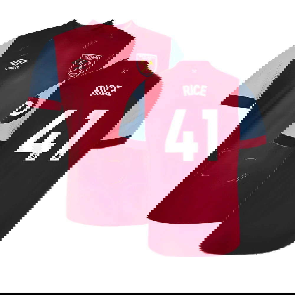 2023-2024 West Ham Home Shirt (Kids) (RICE 41)