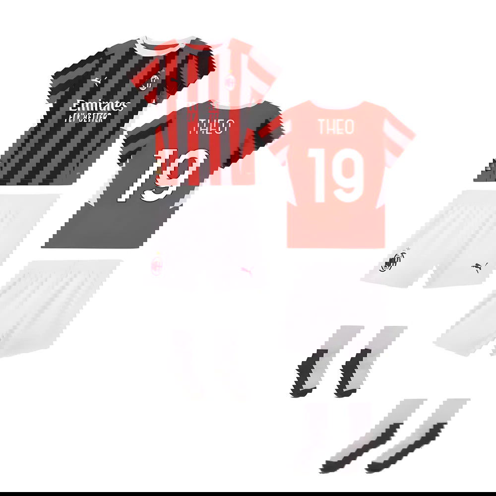 2024-2025 AC Milan Home Baby Kit (Theo 19)