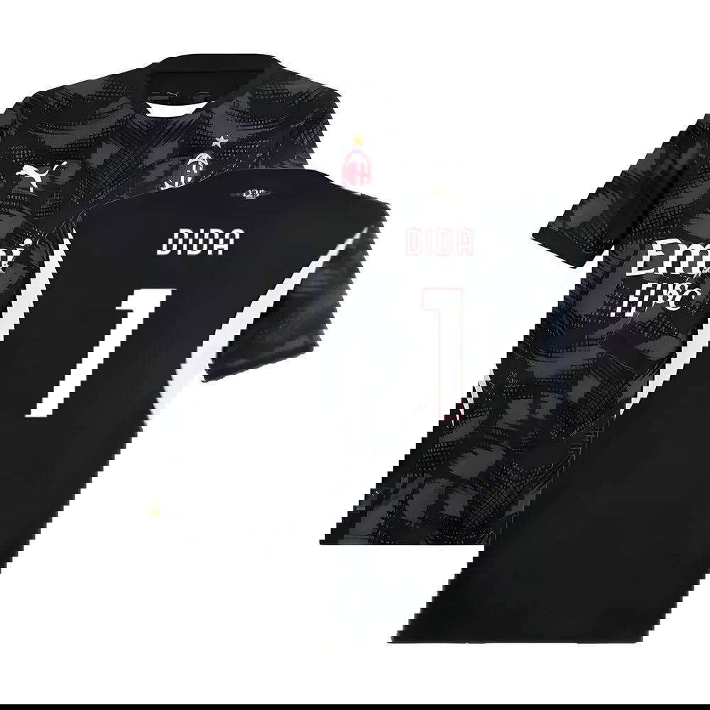 2024-2025 AC Milan Home Goalkeeper Shirt (Black) (DIDA 1)