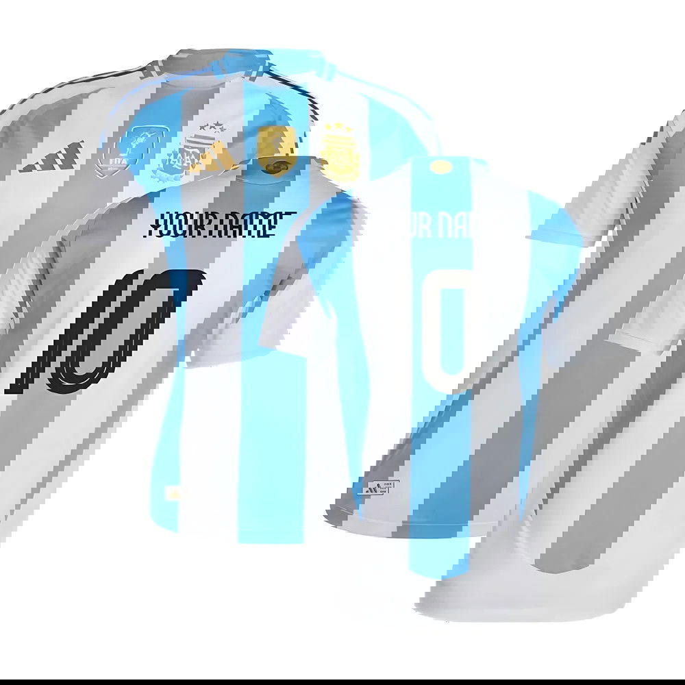 2024-2025 Argentina Authentic Home Shirt (Your Name)
