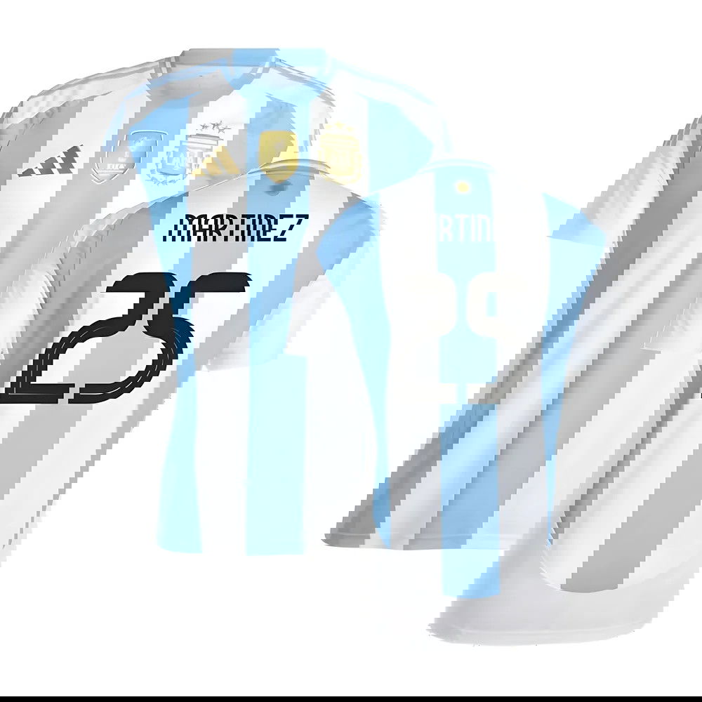 2024-2025 Argentina Home Shirt (MARTINEZ 25)