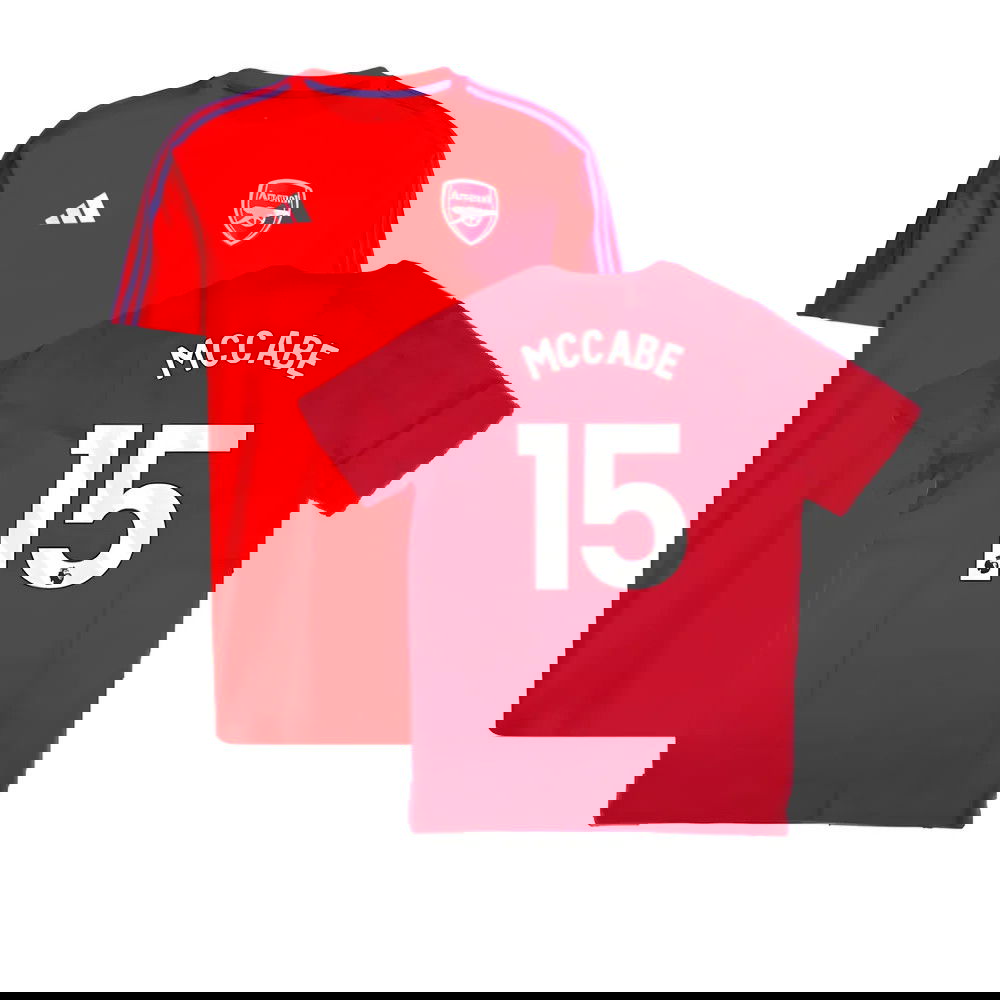 2024-2025 Arsenal DNA Tee (Red) (McCabe 15)