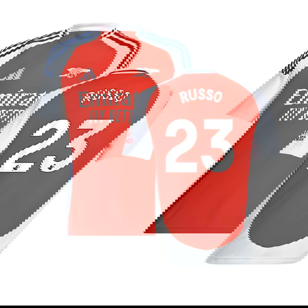 2024-2025 Arsenal Home Shirt (Kids) (Russo 23)