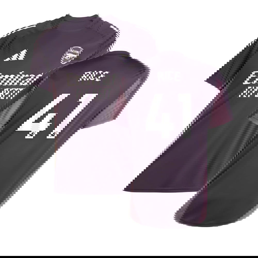 2024-2025 Arsenal Training Jersey (Aurora Black) (Rice 41)