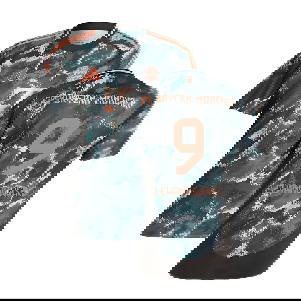 2024-2025 Bayern Munich Away Shirt (Lewandowski 9)