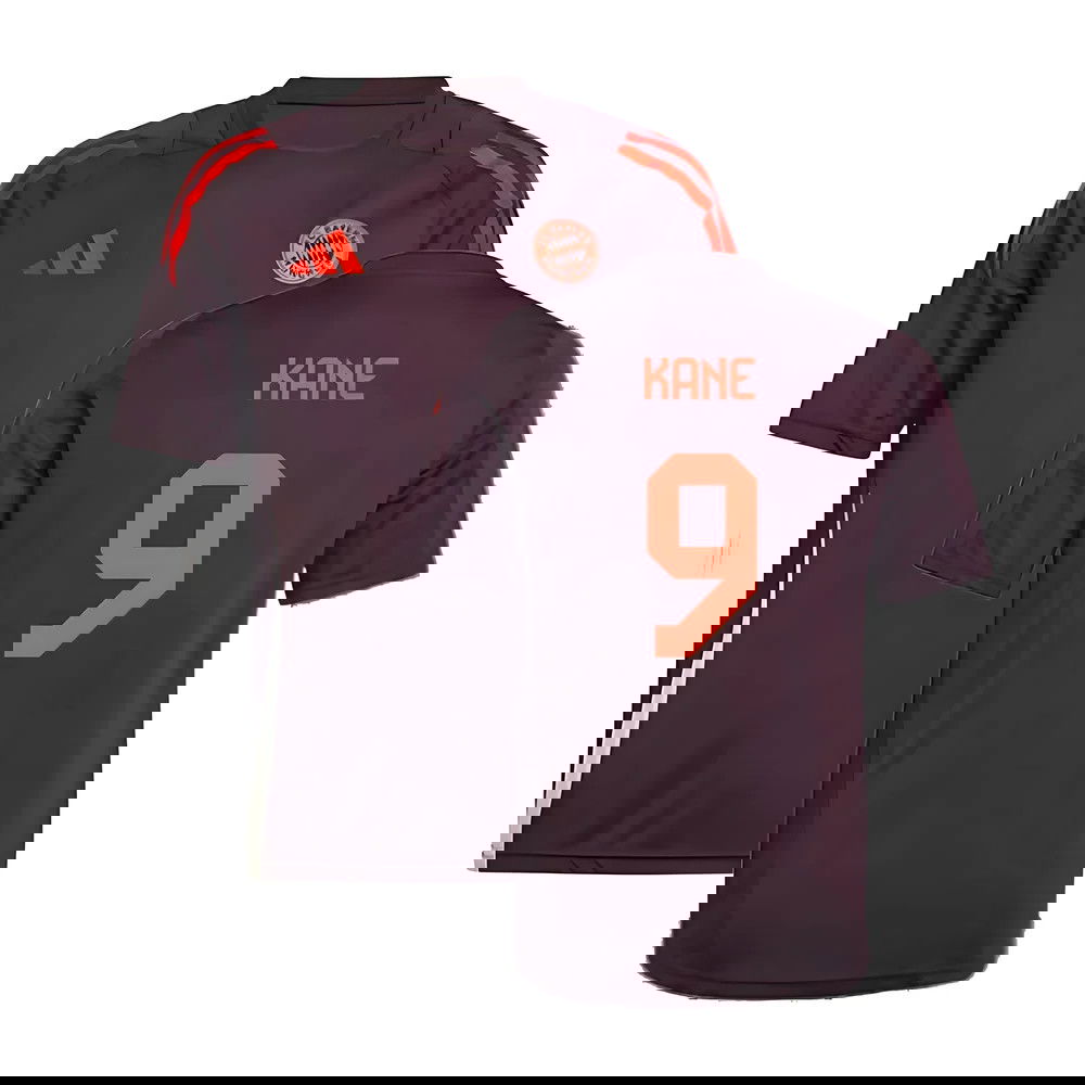 2024-2025 Bayern Munich Training Shirt (Shadow Maroon) - Kids (Kane 9)