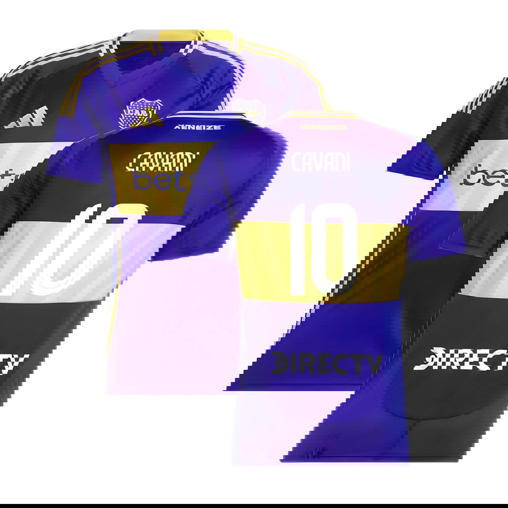 2024-2025 Boca Juniors Home Shirt (Cavani 10)