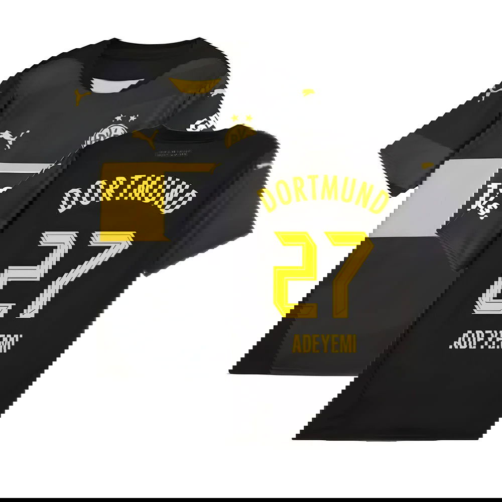 2024-2025 Borussia Dortmund Away Shirt (Kids) (Adeyemi 27)