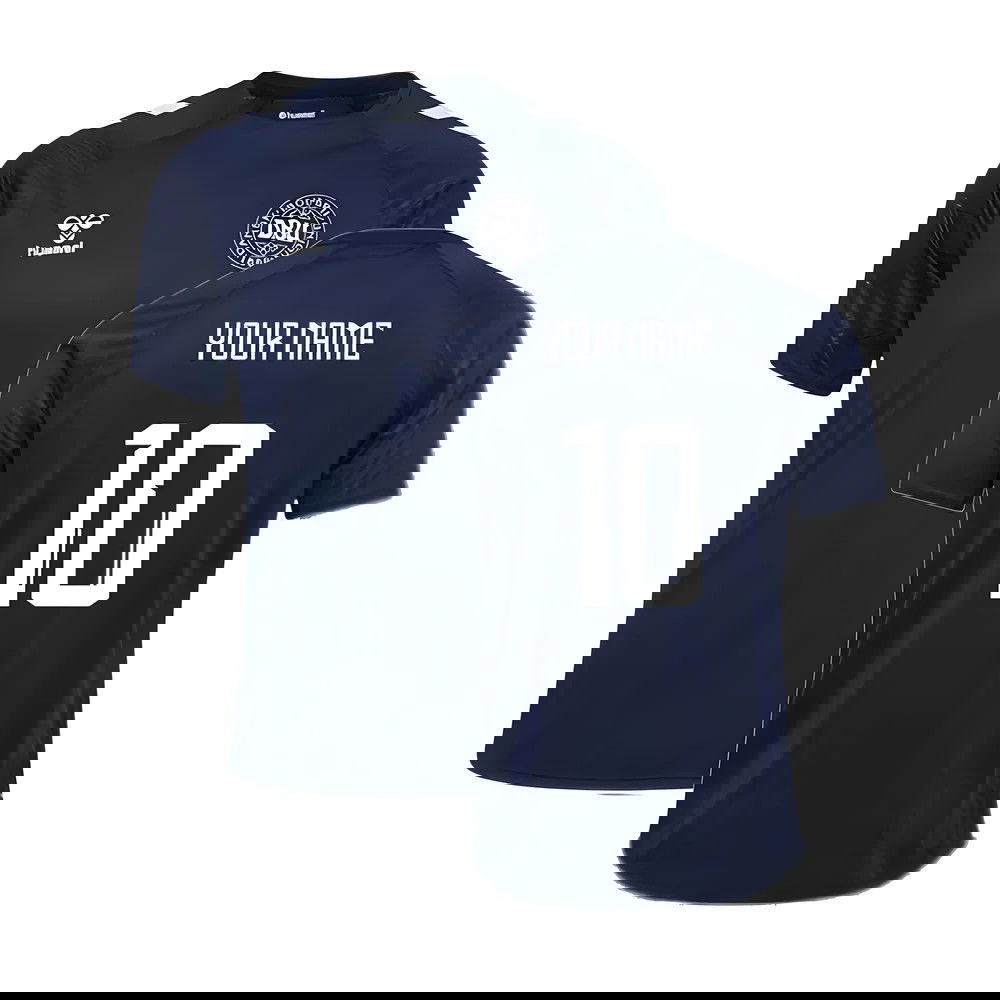 2024-2025 Denmark Training Jersey (Marine) (Your Name)
