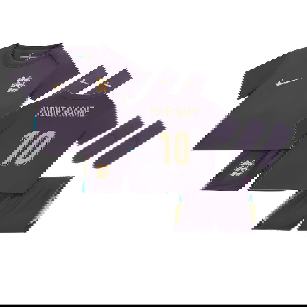 2024-2025 England Away Baby Kit (Your Name)