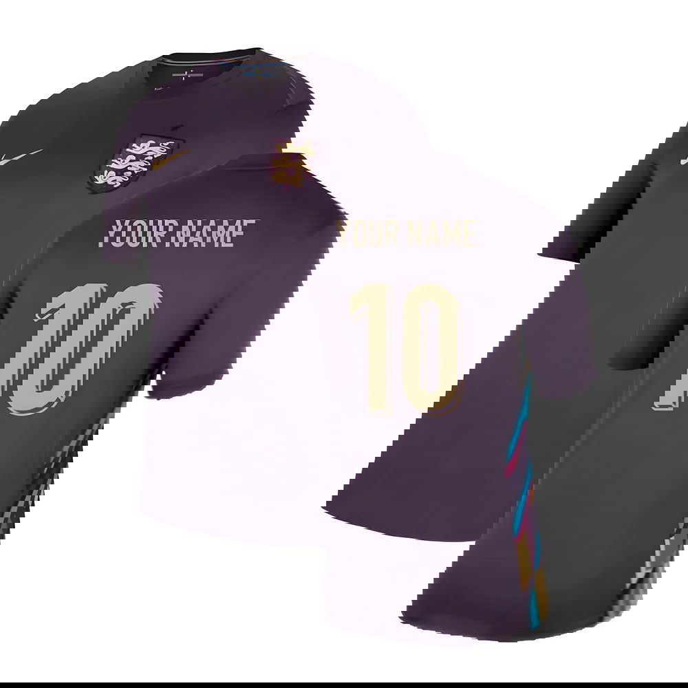 2024-2025 England Away Shirt (Your Name)