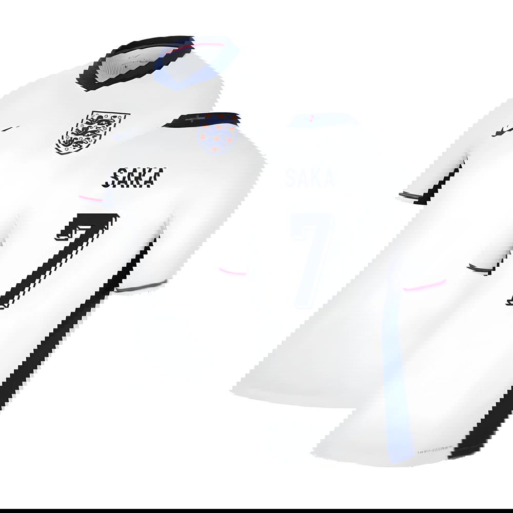 2024-2025 England Home Match Dri-Fit ADV Authentic Shirt (Saka 7)