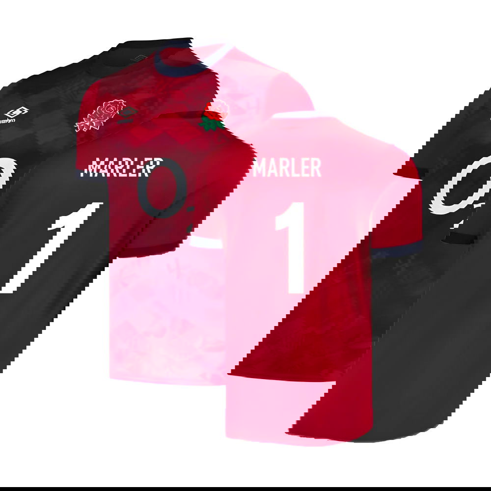 2024-2025 England Rugby Alternate Replica Jersey (Marler 1)