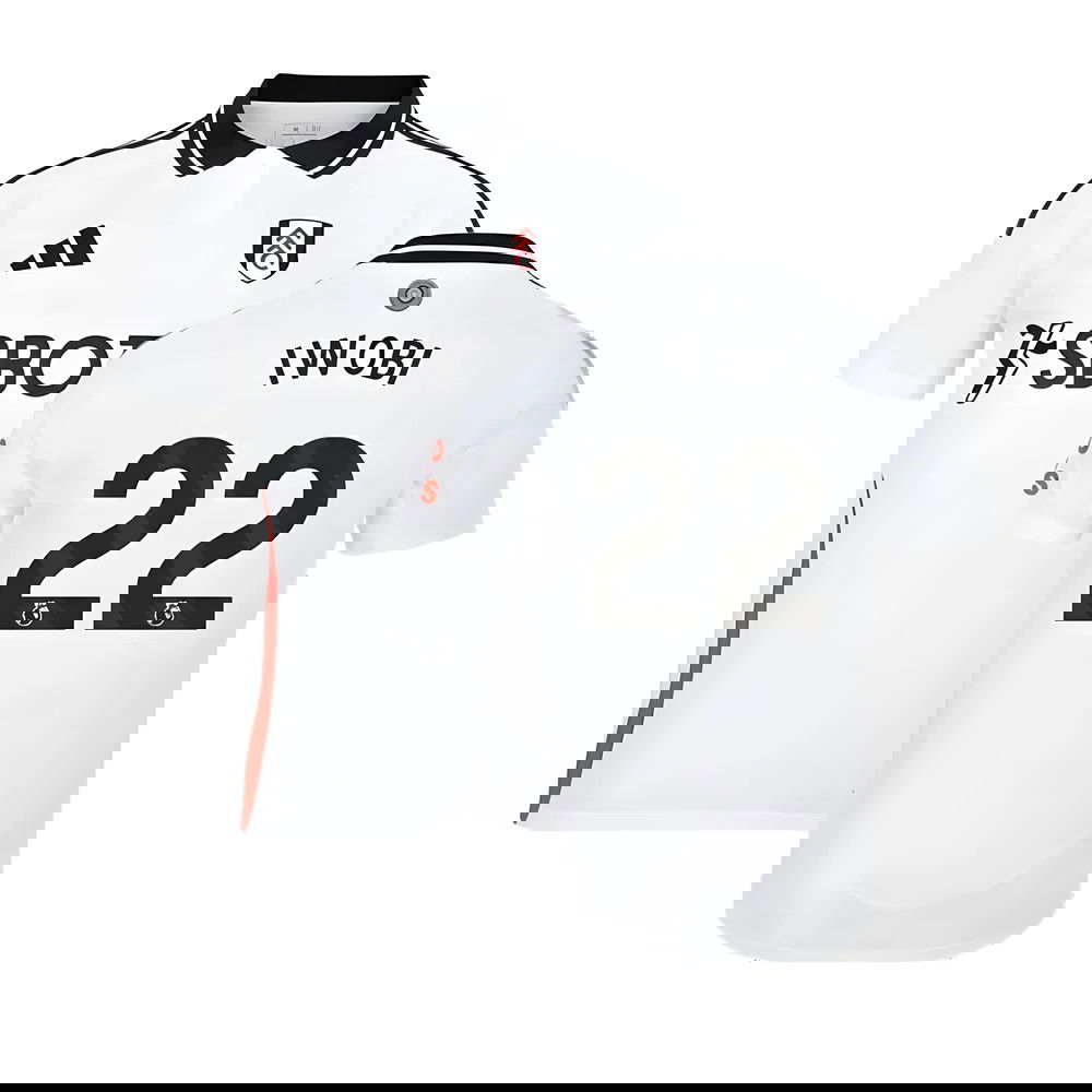 2024-2025 Fulham Home Shirt (Iwobi 22)