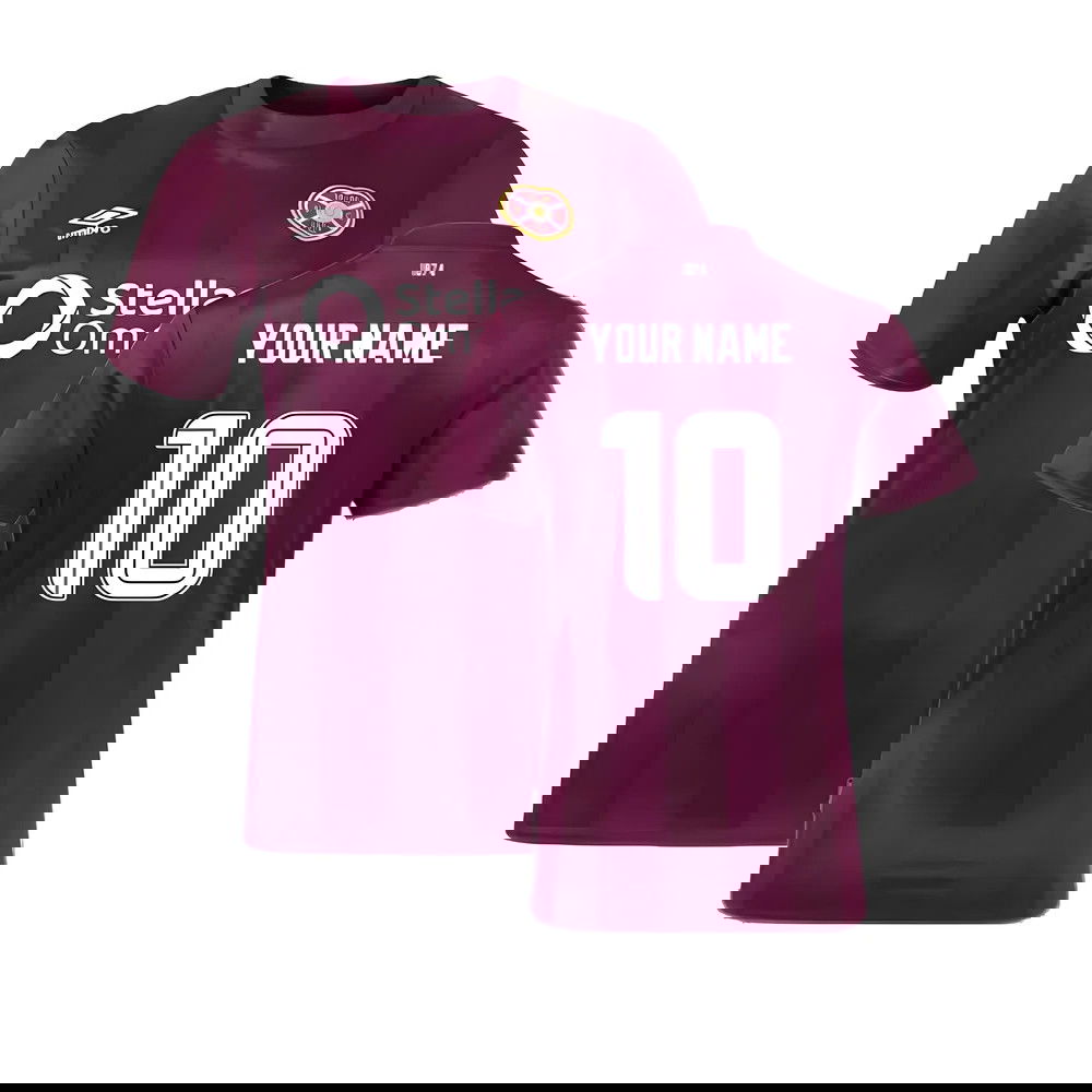 2024-2025 Hearts Home Shirt (Womens) (Your Name)