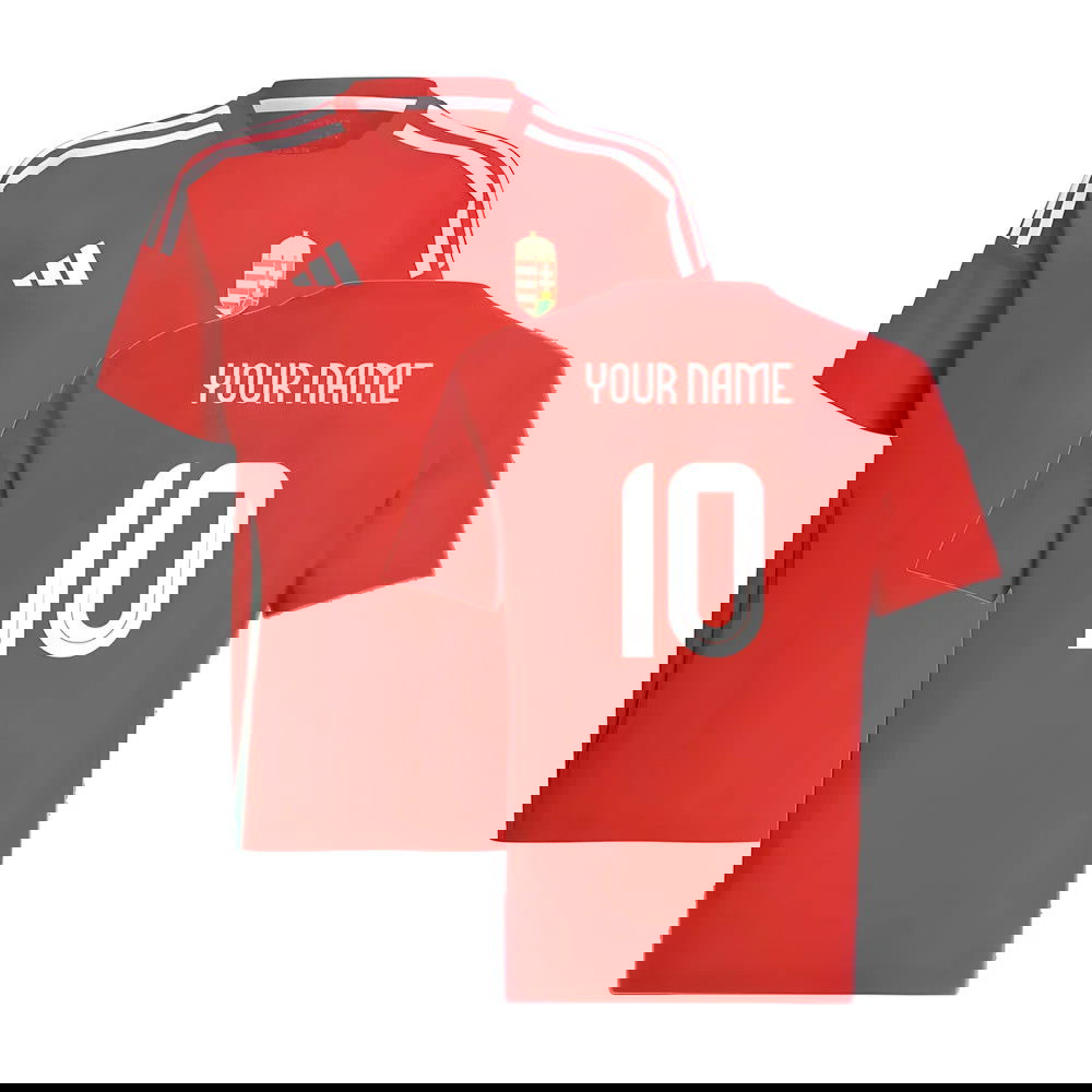 2024-2025 Hungary Home FAN Shirt (Kids) (Your Name)