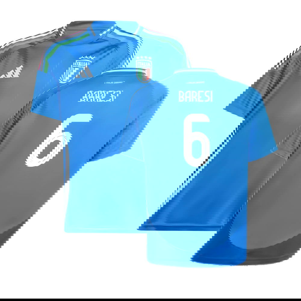 2024-2025 Italy Home Shirt (Kids) (BARESI 6)