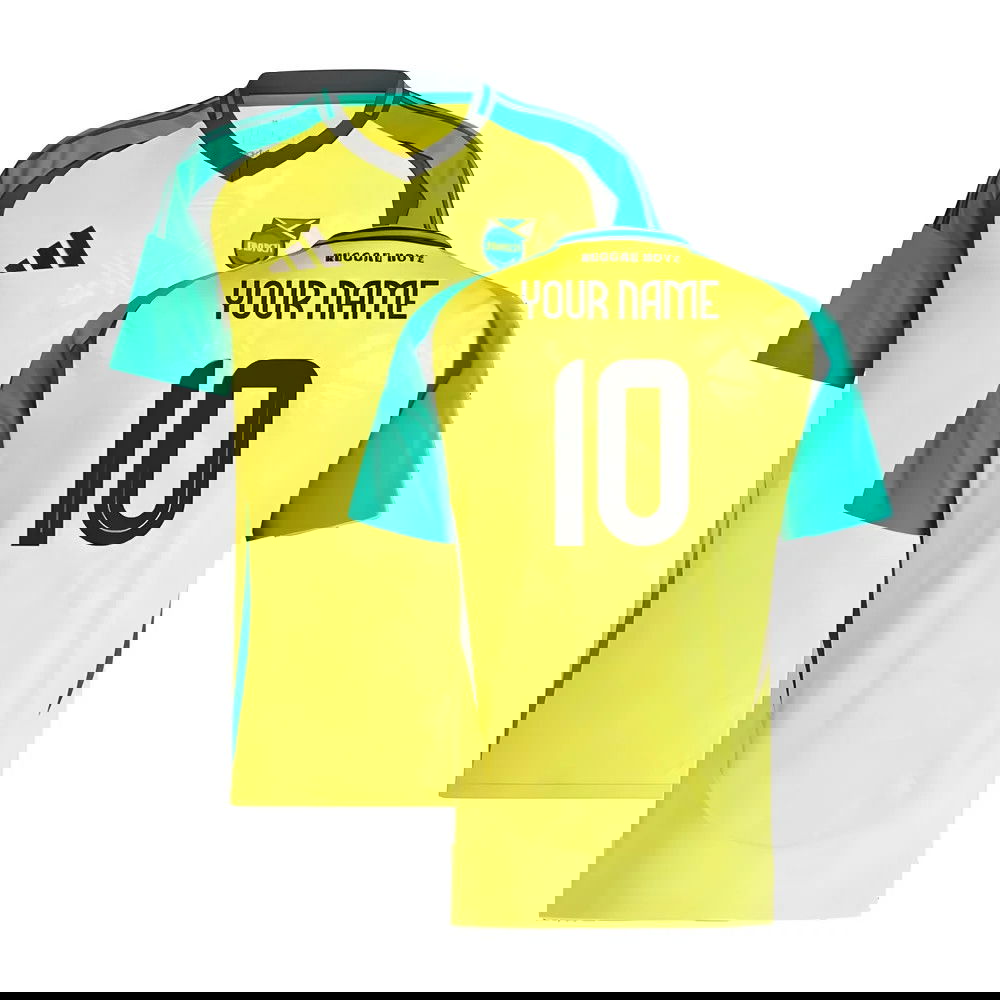 2024-2025 Jamaica Home Shirt (Your Name)