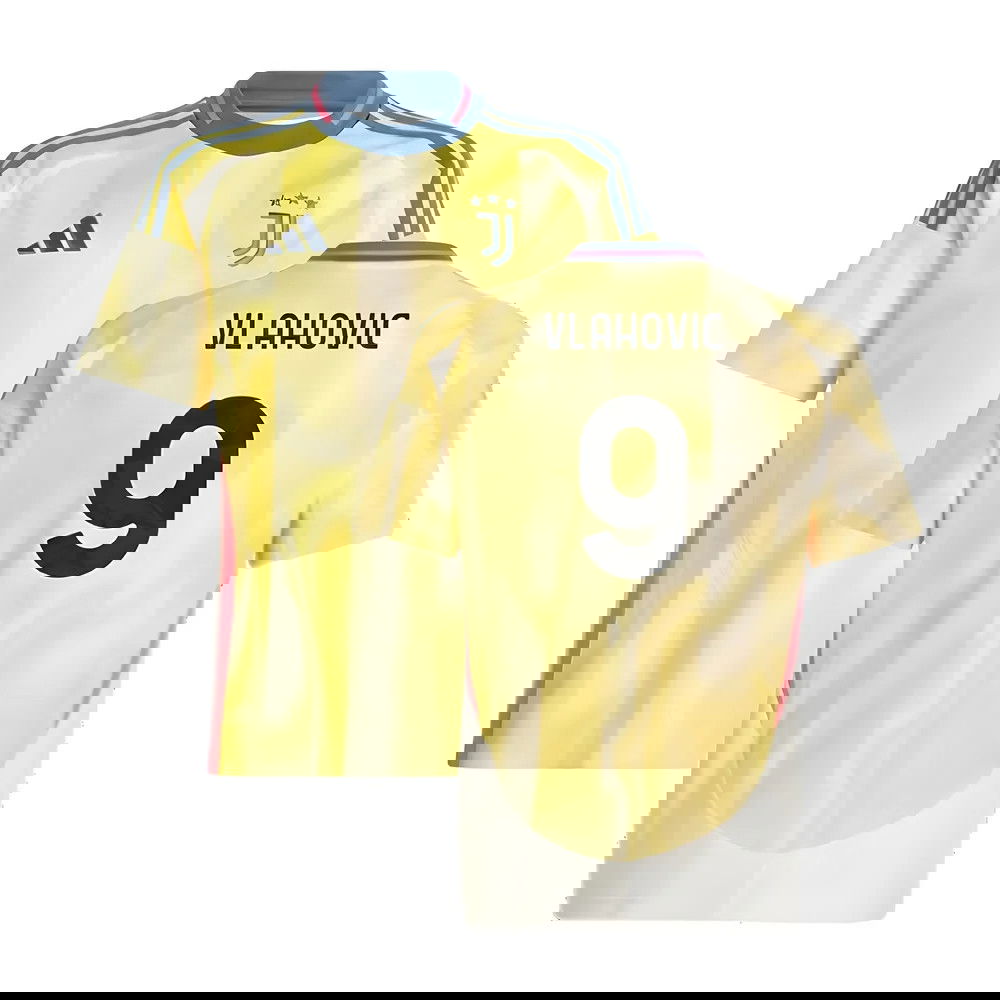 2024-2025 Juventus Away Shirt (Kids) (Vlahovic 9)