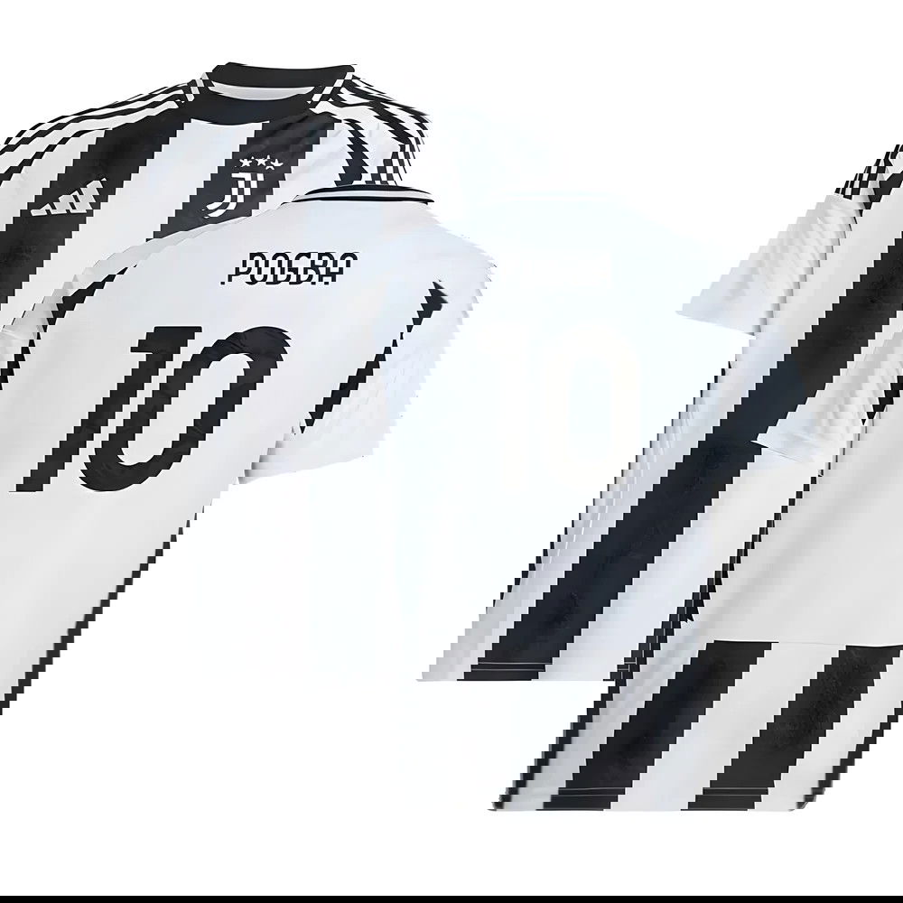 2024-2025 Juventus Home Shirt (Kids) (Pogba 10)