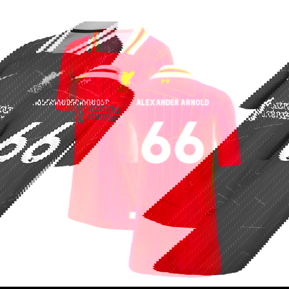 2024-2025 Liverpool Home Shirt (Kids) (Alexander Arnold 66)