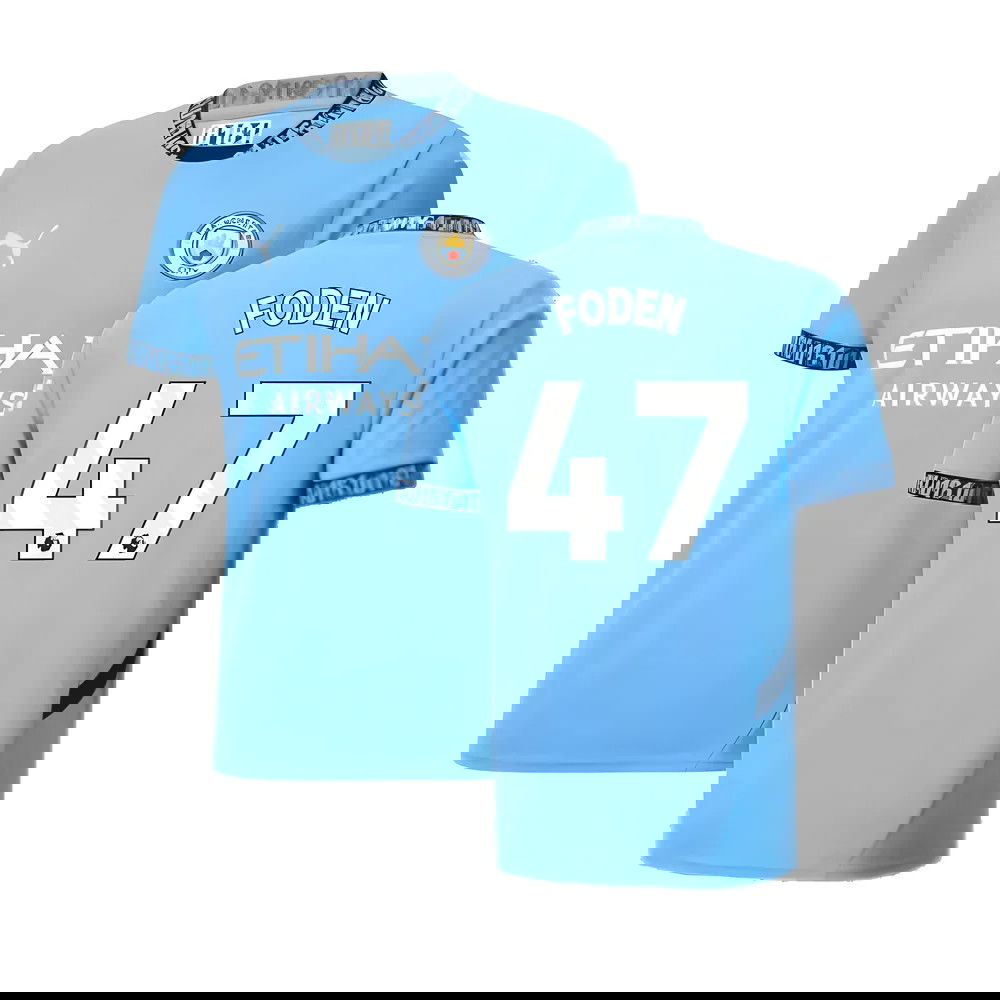 2024-2025 Man City Home Shirt (Foden 47)