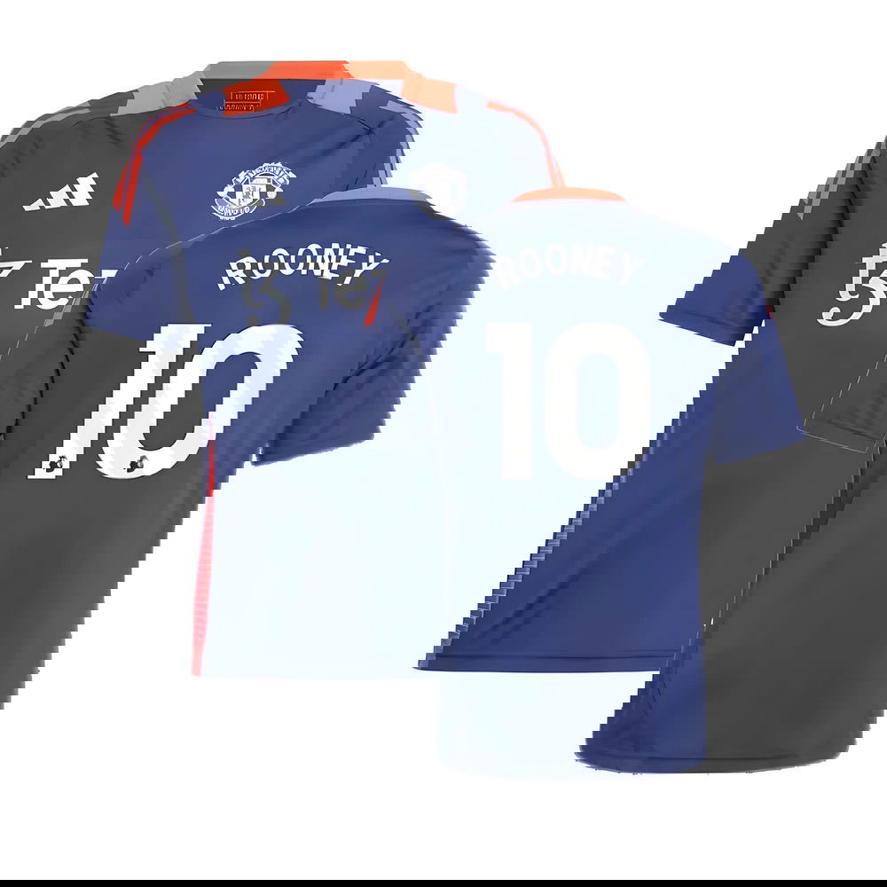 2024-2025 Man Utd Training Jersey (Night Indigo) - Kids (Rooney 10)