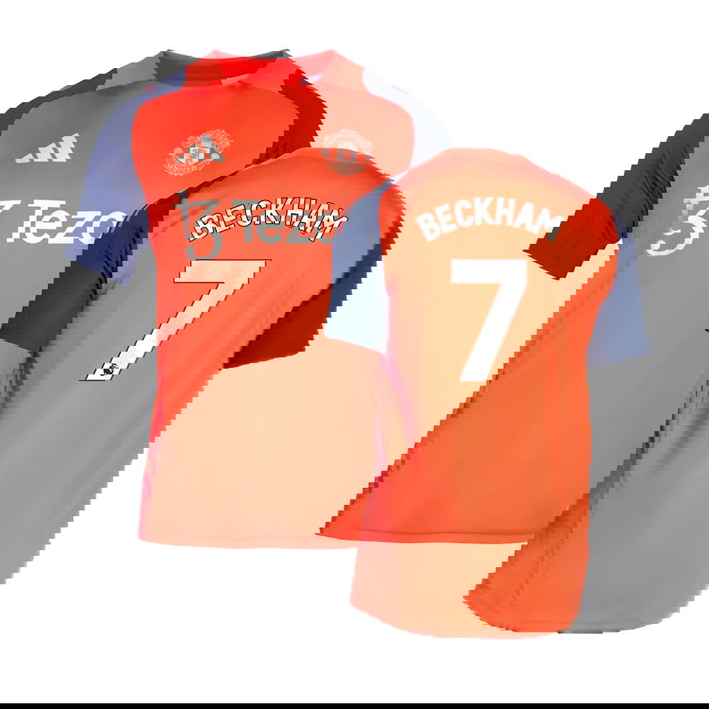 2024-2025 Man Utd Training Jersey (Red) (Beckham 7)