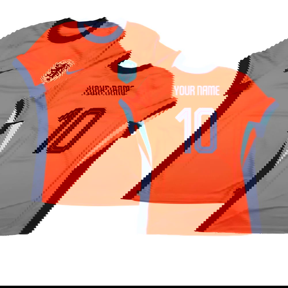2024-2025 Netherlands Home Shirt (Womens) (Your Name)