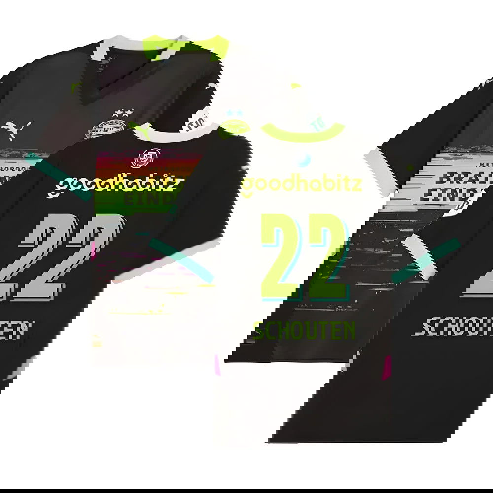 2024-2025 PSV Eindhoven Away Shirt (Schouten 22)