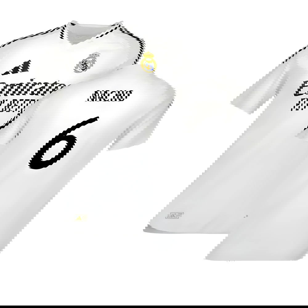 2024-2025 Real Madrid Authentic Home Shirt (Nacho 6)