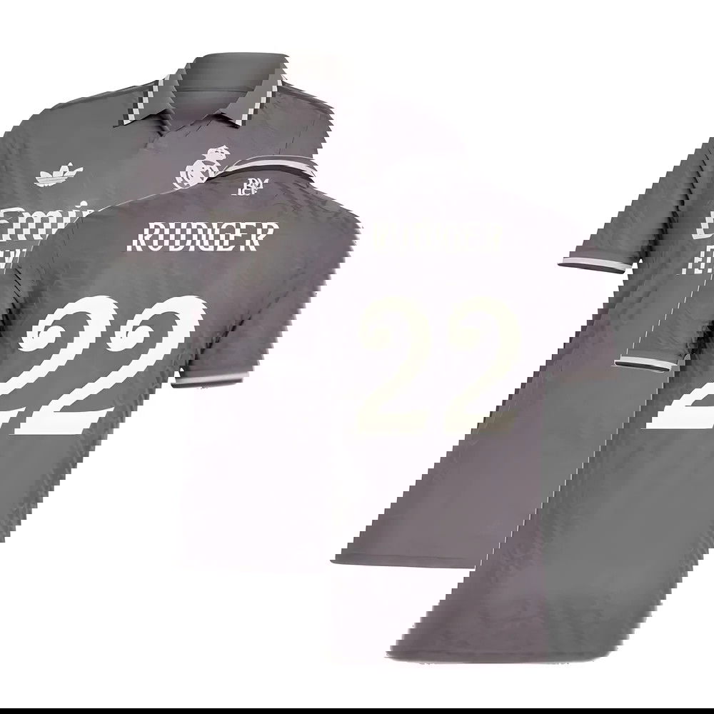 2024-2025 Real Madrid Authentic Third Shirt (Rudiger 22)