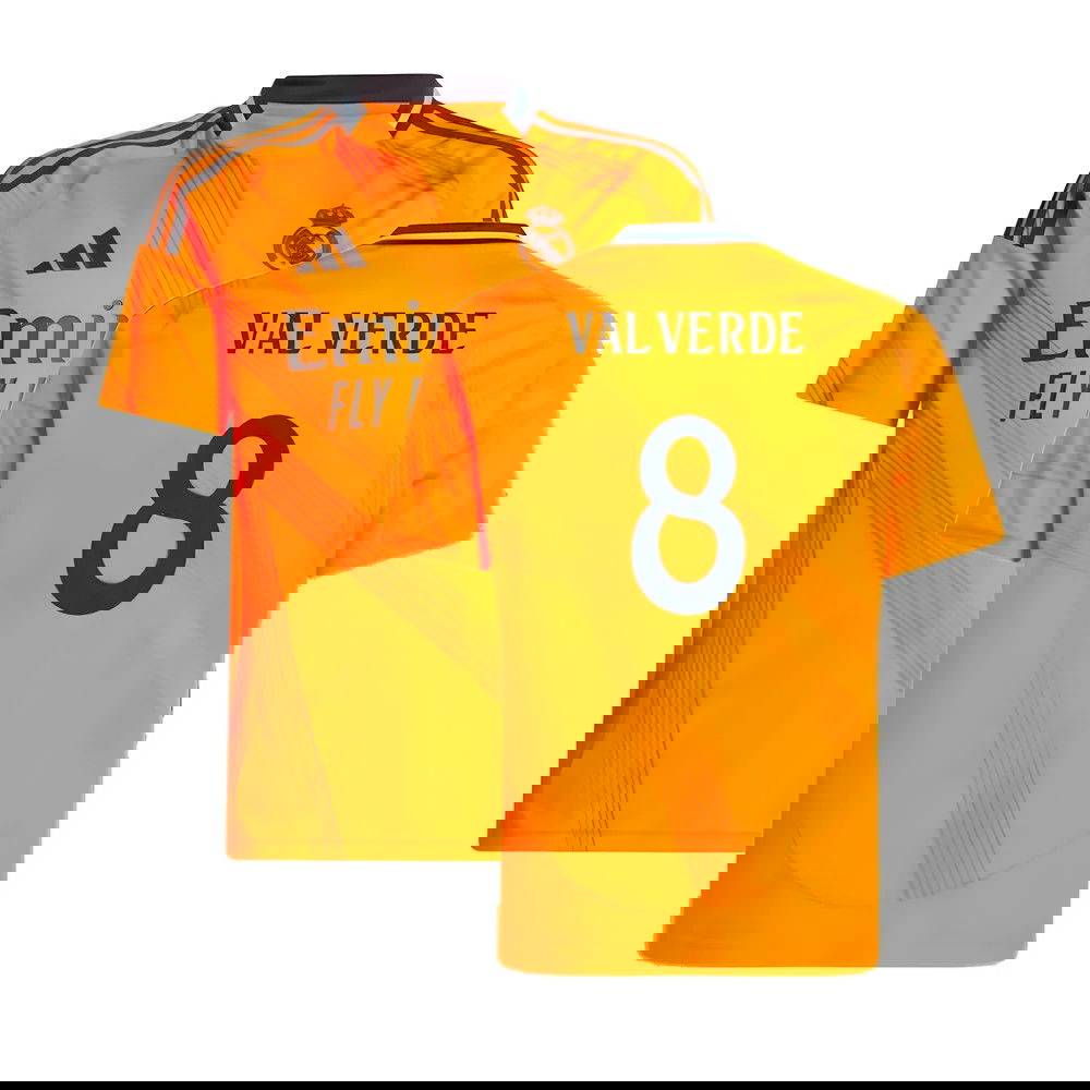 2024-2025 Real Madrid Away Shirt (Kids) (Valverde 8)