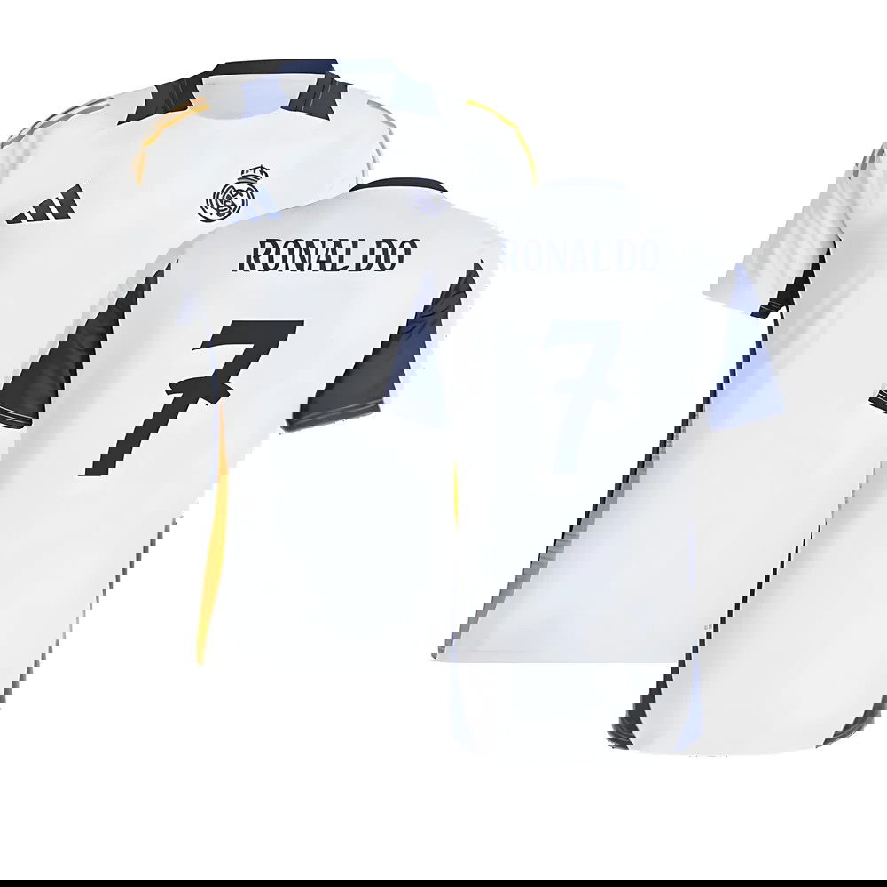 2024-2025 Real Madrid Training Shirt (White) (Ronaldo 7)