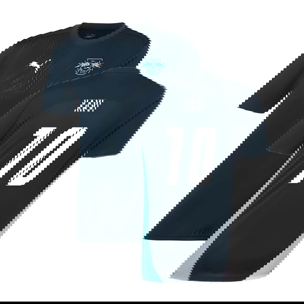 2024-2025 Red Bull Leipzig Training Shirt (Dark Night) (Xavi 10)