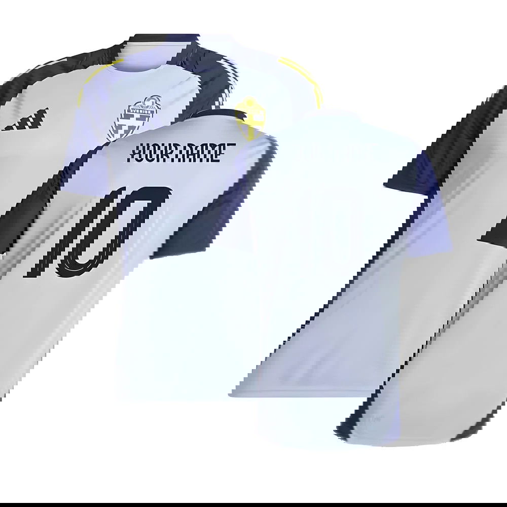 2024-2025 Sweden Training Jersey (Blue) (Your Name)