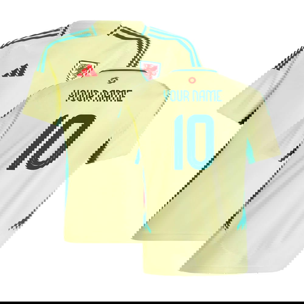 2024-2025 Wales Away Shirt - Kids (Your Name)